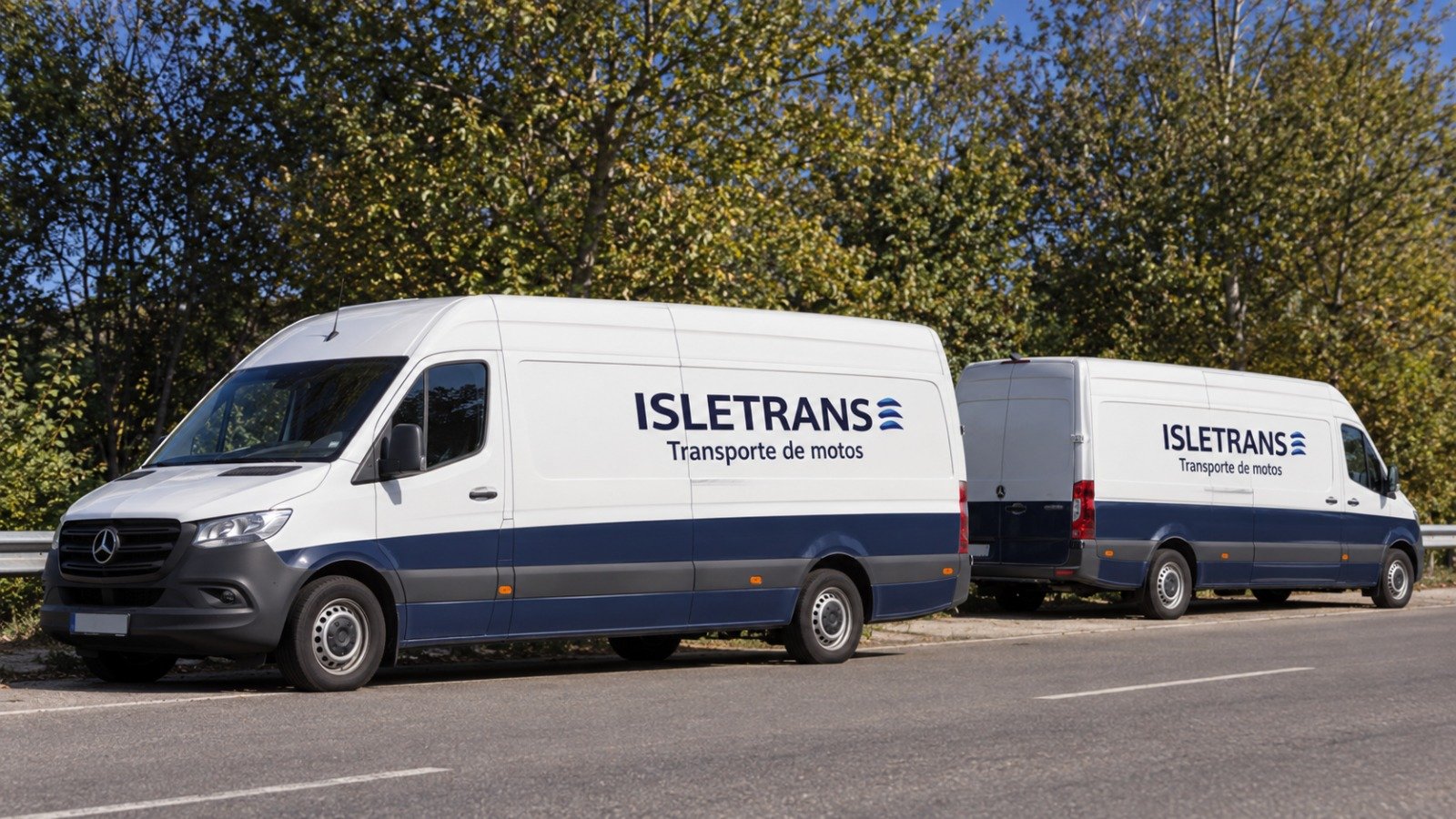 Flota de furgonetas Isletrans